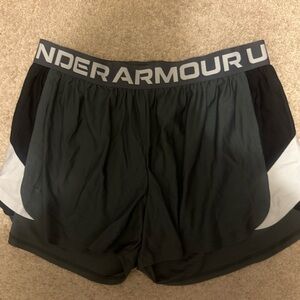 Under Armour Shorts Womens 2X Gray Play Up Athletic Running Training